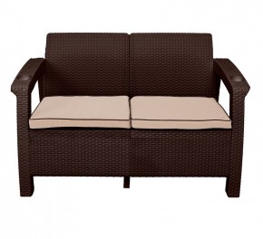 Диван Yalta Sofa 2 Set (Ялта) шоколадный в Заречном - zarechnyy.mebel24.online | фото 2