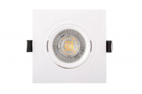 DK3021-WH Встраиваемый светильник, IP 20, 10 Вт, GU5.3, LED, белый, пластик в Заречном - zarechnyy.mebel24.online | фото 1