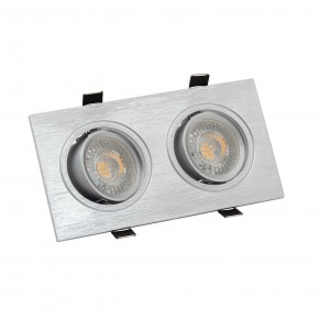 DK3022-CM Встраиваемый светильник, IP 20, 10 Вт, GU5.3, LED, серый, пластик в Заречном - zarechnyy.mebel24.online | фото 1