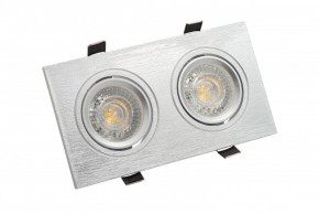 DK3022-CM Встраиваемый светильник, IP 20, 10 Вт, GU5.3, LED, серый, пластик в Заречном - zarechnyy.mebel24.online | фото 3