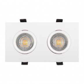 DK3022-WH Встраиваемый светильник, IP 20, 10 Вт, GU5.3, LED, белый, пластик в Заречном - zarechnyy.mebel24.online | фото 2