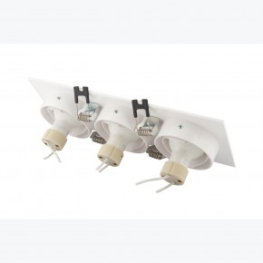 DK3023-WH Встраиваемый светильник, IP 20, 10 Вт, GU5.3, LED, белый, пластик в Заречном - zarechnyy.mebel24.online | фото 4