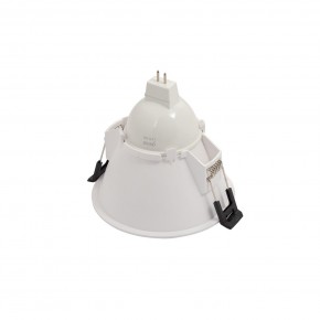 DK3026-WH Встраиваемый светильник, IP 20, 10 Вт, GU5.3, LED, белый, пластик в Заречном - zarechnyy.mebel24.online | фото 3