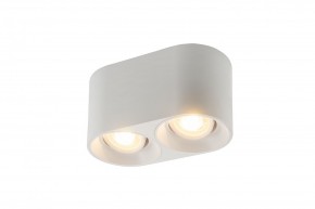 DK3036-WH Светильник накладной IP 20, 10 Вт, GU5.3, LED, белый, пластик в Заречном - zarechnyy.mebel24.online | фото 1