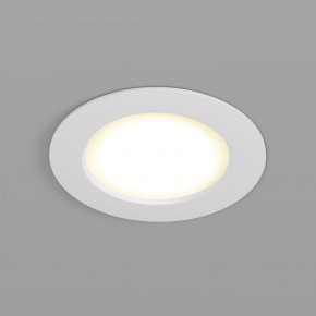 DK3046-WH Встраиваемый светильник, IP 20, 5Вт, LED, белый, пластик в Заречном - zarechnyy.mebel24.online | фото 1