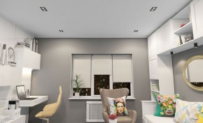DK3072-BK+WH Встраиваемый светильник, IP 20, 10 Вт, GU5.3, LED, черный/белый, пластик в Заречном - zarechnyy.mebel24.online | фото 3