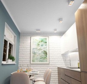 DK3085-WH+BR Светильник накладной IP 20, 10 Вт, GU5.3, LED, белый/бронзовый, пластик в Заречном - zarechnyy.mebel24.online | фото 2