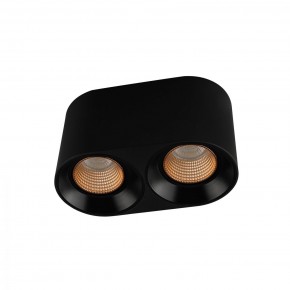 DK3096-BK+BR Светильник накладной IP 20, 10 Вт, GU5.3, LED, черный/бронзовый, пластик в Заречном - zarechnyy.mebel24.online | фото