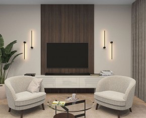 DK5010-BK Бра 600 мм, 3000К, IP20, 5 Вт, черный, алюминий в Заречном - zarechnyy.mebel24.online | фото 4