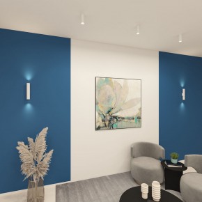 DK5022-WH Настенный светильник, IP20, до 15 Вт, LED, 2xGU10, белый, алюминий в Заречном - zarechnyy.mebel24.online | фото 4