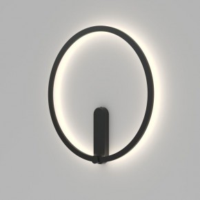 DK5035-BK Бра ROUND со светодиодом, IP20, 24W, 3000/4000/6500K, черный, алюминий в Заречном - zarechnyy.mebel24.online | фото