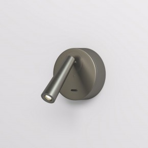 DK5072-DN Бра SHINE WALL со светодиодом, D104*H68, IP20, 3000К, 3W, RA?90, темный никель, алюминий в Заречном - zarechnyy.mebel24.online | фото 2