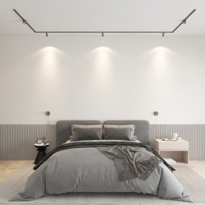 DK5072-DN Бра SHINE WALL со светодиодом, D104*H68, IP20, 3000К, 3W, RA?90, темный никель, алюминий в Заречном - zarechnyy.mebel24.online | фото 4