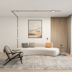DK5072-DN Бра SHINE WALL со светодиодом, D104*H68, IP20, 3000К, 3W, RA?90, темный никель, алюминий в Заречном - zarechnyy.mebel24.online | фото 5