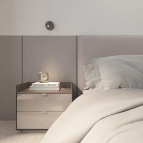 DK5072-DN Бра SHINE WALL со светодиодом, D104*H68, IP20, 3000К, 3W, RA?90, темный никель, алюминий в Заречном - zarechnyy.mebel24.online | фото 9