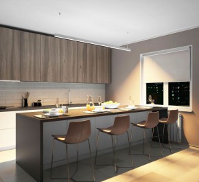 DK9203-WH Линейный светильник 52W 2000mm 3000K, белый в Заречном - zarechnyy.mebel24.online | фото 4