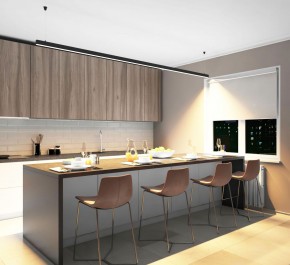 DK9303-BK Линейный светильник 72W 3000mm 3000K, черный в Заречном - zarechnyy.mebel24.online | фото 5