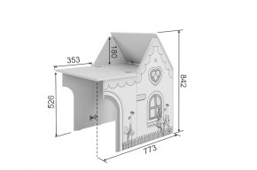 ДОМИК Стол-трансформер в Заречном - zarechnyy.mebel24.online | фото 3