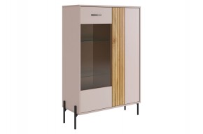 ДОМИНИКА Комод (со стеклом) в Заречном - zarechnyy.mebel24.online | фото