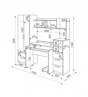 Дуглас подростковая (модульная) в Заречном - zarechnyy.mebel24.online | фото 29