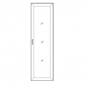 Фасад двери с зеркалом Сиена в Заречном - zarechnyy.mebel24.online | фото 4
