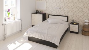 Фиеста Кровать 1200, цвет венге/дуб лоредо, ШхГхВ 123,5х203,5х80 см., сп.м. 1200х2000 мм., без матраса, основание есть в Заречном - zarechnyy.mebel24.online | фото 5