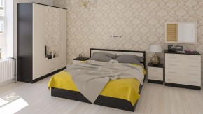 Фиеста Кровать 1800, цвет венге/дуб лоредо, ШхГхВ 183,5х203,5х80 см., сп.м. 1800х2000 мм., без матраса, основание есть в Заречном - zarechnyy.mebel24.online | фото 5