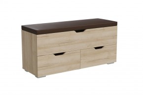 ФЛИНТ Диван (дуб ривьера/коричневый) в Заречном - zarechnyy.mebel24.online | фото 1