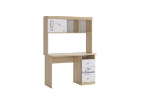 ФОРСАЖ Стол (сонома/белый) в Заречном - zarechnyy.mebel24.online | фото