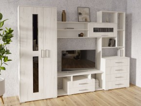 Гостиная ЕВРОПА-1 (дуб крафт белый) в Заречном - zarechnyy.mebel24.online | фото 1