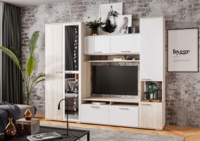 Гостиная Лукас (Сонома/Белый) в Заречном - zarechnyy.mebel24.online | фото