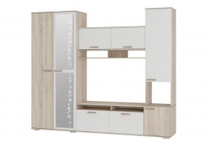 Гостиная Лукас (Сонома/Белый) в Заречном - zarechnyy.mebel24.online | фото 2
