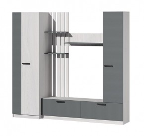 Гостиная Юджи (Анкор светлый/Графит) в Заречном - zarechnyy.mebel24.online | фото 2