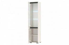 ГРЕТТА Пенал-витрина 1В1С (дуб крафт) в Заречном - zarechnyy.mebel24.online | фото 2