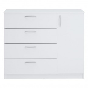 Комод 1200 Париж (Белый тиснение) в Заречном - zarechnyy.mebel24.online | фото 2