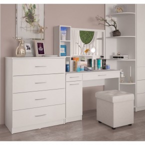 Комод 800 Париж (Белый тиснение) в Заречном - zarechnyy.mebel24.online | фото 5