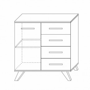Комод 900 Вега Скандинавия в Заречном - zarechnyy.mebel24.online | фото 7