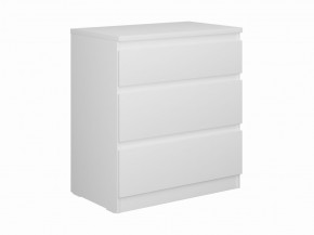 Комод КАСТОР с тремя ящиками, цвет белый в Заречном - zarechnyy.mebel24.online | фото