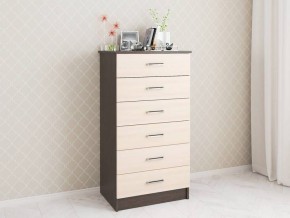 Комод Катрин-4 венге/дуб молочный в Заречном - zarechnyy.mebel24.online | фото