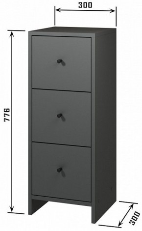 Комод Квадро в Заречном - zarechnyy.mebel24.online | фото 4