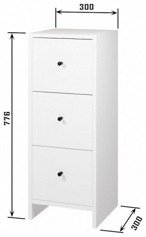 Комод Квадро в Заречном - zarechnyy.mebel24.online | фото 4