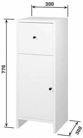 Комод Квадро в Заречном - zarechnyy.mebel24.online | фото 3