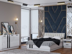 МАГНОЛИЯ Комод (Белый глянец/Белый) в Заречном - zarechnyy.mebel24.online | фото 3