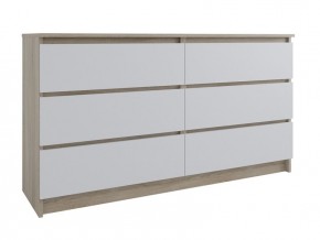 Комод МОРИ МК 1380.6 (Дуб Сонома/Белый) в Заречном - zarechnyy.mebel24.online | фото 1