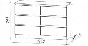 НИЦЦА-7 Комод (НЦ.07) в Заречном - zarechnyy.mebel24.online | фото 3