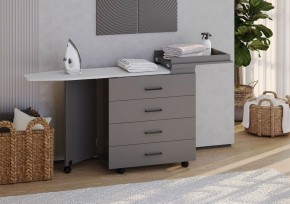 Комод с гладильной доской (Графит) в Заречном - zarechnyy.mebel24.online | фото 3