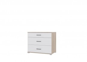 Комод VICTOR (Сонома/Белый) в Заречном - zarechnyy.mebel24.online | фото