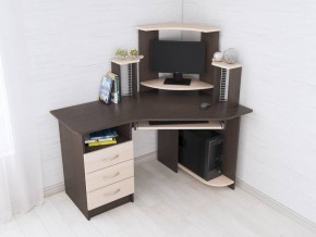Компьютерный стол Грета-7 венге/дуб молочный в Заречном - zarechnyy.mebel24.online | фото