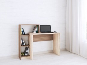 Компьютерный стол Квартет-2 Дуб сонома/Ясень шимо в Заречном - zarechnyy.mebel24.online | фото
