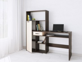 Компьютерный стол Квартет-8 венге/дуб молочный в Заречном - zarechnyy.mebel24.online | фото